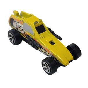 Hot Wheels Yellow Nitro Payback #12 Dune Buggy Diecast Car 1:64 2011 Enforcer